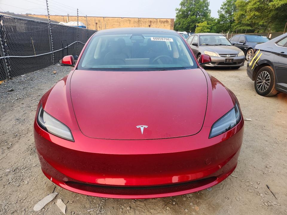 Продаж на аукціоні авто 2025 Tesla Model 3, vin: 5YJ3E1EA7SF971605, номер лоту: 60859766