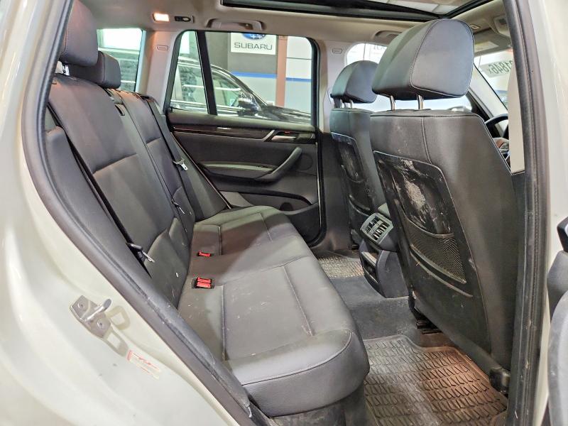 59601846 :رقم المزاد ، 5UXWY3C57F0E95559 vin ، 2015 Bmw X3 مزاد بيع