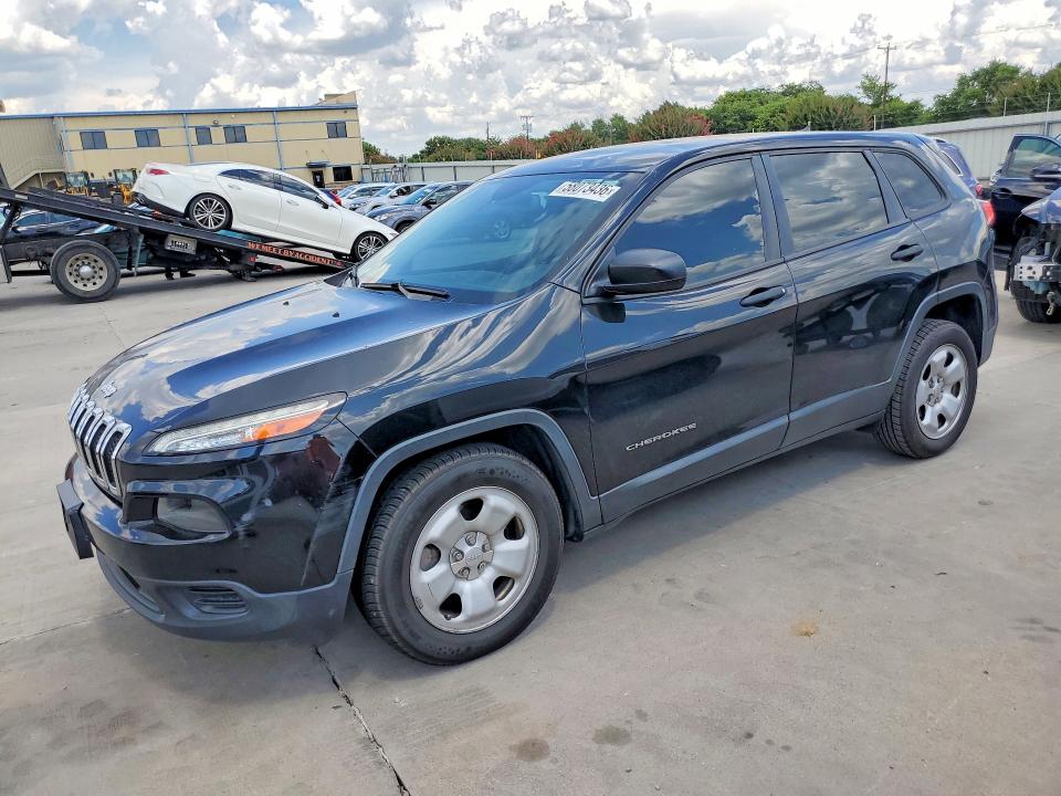 58073436 :رقم المزاد ، 1C4PJLAB0FW741929 vin ، 2015 Jeep Cherokee مزاد بيع
