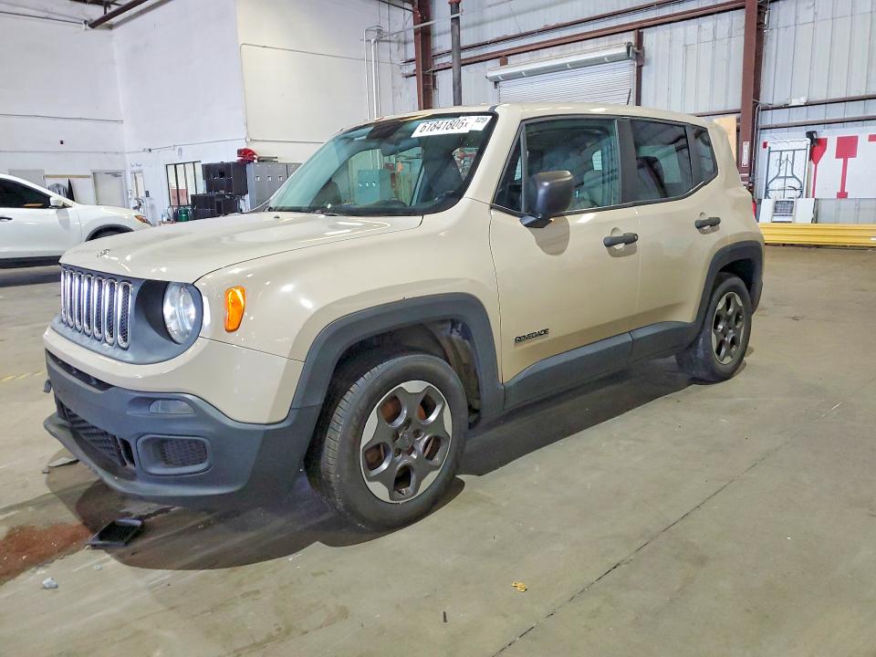 Продажа на аукционе авто 2015 Jeep Renegade, vin: ZACCJAAT0FPB73186, номер лота: 61841806
