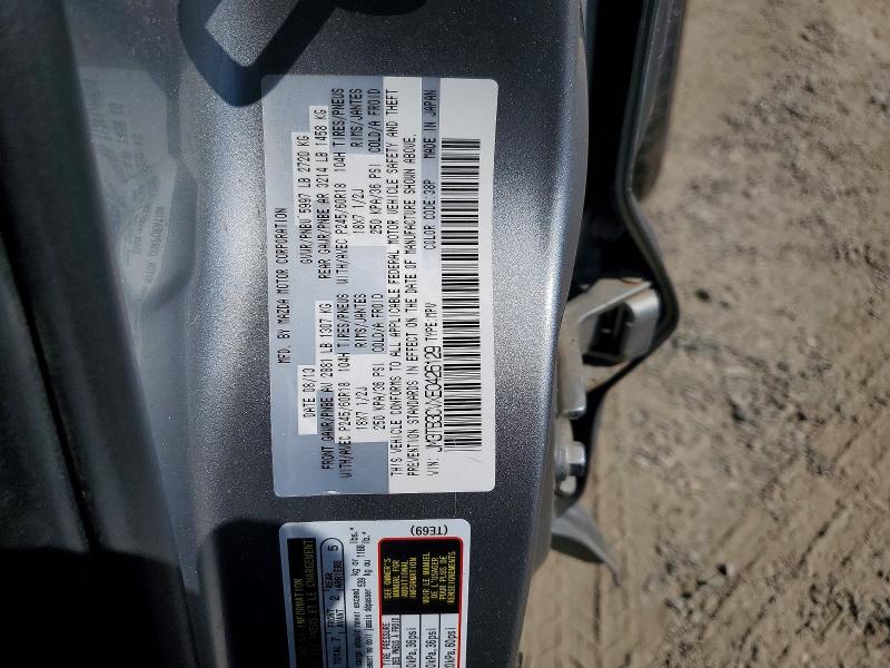 62514346 :رقم المزاد ، JM3TB3CVXE0426129 vin ، 2014 Mazda Cx-9 مزاد بيع