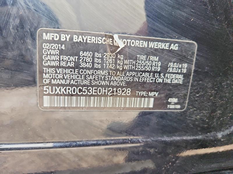 Aukcja sprzedaży 2014 Bmw X5, vin: 5UXKR0C53E0H21928, numer aukcji: 61564636