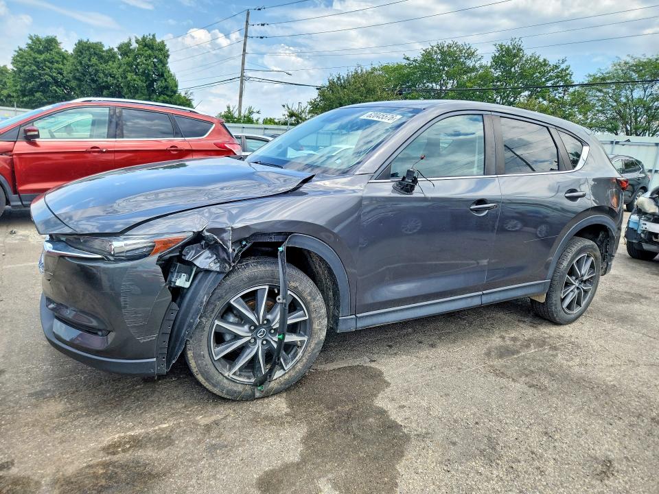 2018 Mazda Cx-5 მანქანა იყიდება აუქციონზე, vin: JM3KFACM1J1461495, აუქციონის ნომერი: 62045576