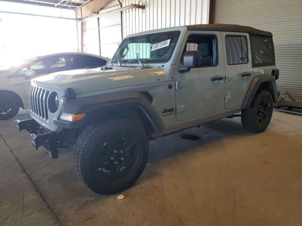 60672496 :رقم المزاد ، 1C4HJXDG1PW655310 vin ، 2023 Jeep Wrangler مزاد بيع