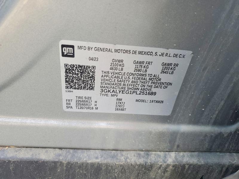 Aukcja sprzedaży 2023 Gmc Terrain, vin: 3GKALYEG1PL251689, numer aukcji: 62641946