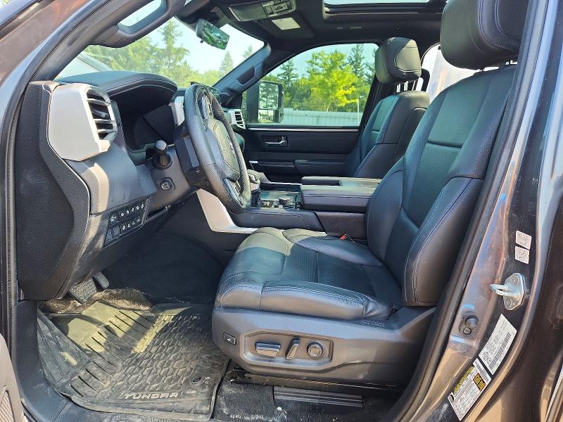2023 Toyota Tundra Platinum მანქანა იყიდება აუქციონზე, vin: 5TFNC5DB8PX027650, აუქციონის ნომერი: 62778676