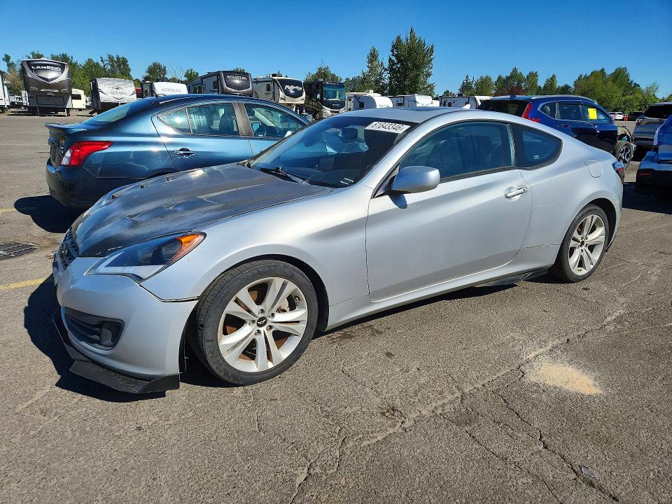 2010 Hyundai Genesis Coupe მანქანა იყიდება აუქციონზე, vin: KMHHT6KD2AU010208, აუქციონის ნომერი: 61643346