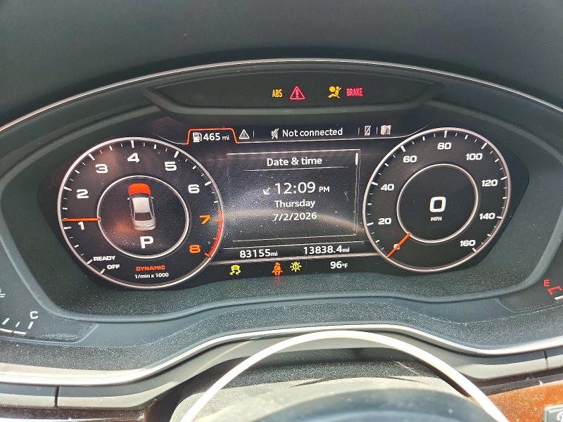 59295836 :رقم المزاد ، WAUENAF49KA028154 vin ، 2019 Audi A4 مزاد بيع
