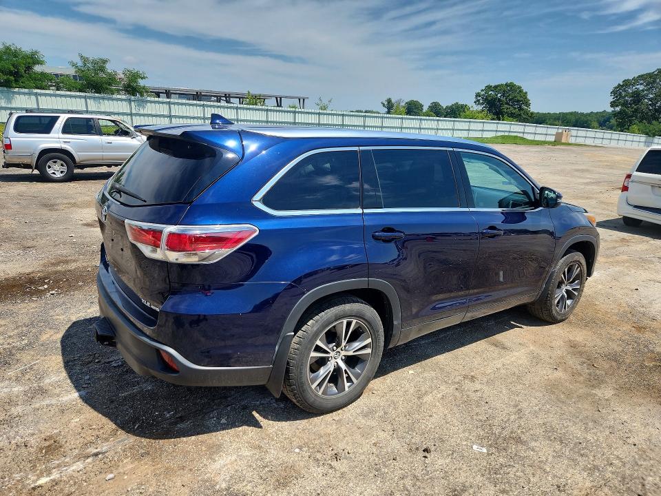 Aukcja sprzedaży 2016 Toyota Highlander, vin: 5TDJKRFH3GS232289, numer aukcji: 59999426