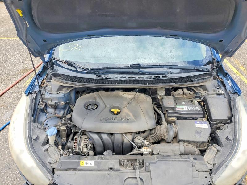 61887456 :رقم المزاد ، KMHDH4AE9EU156044 vin ، 2014 Hyundai Elantra مزاد بيع