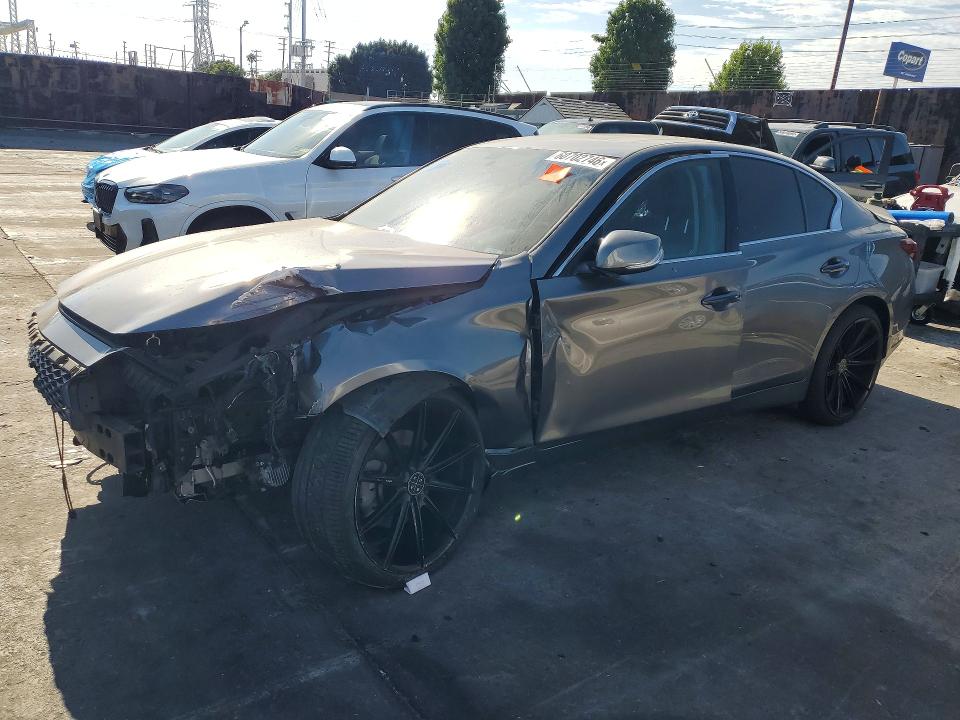2018 Infiniti Q50 მანქანა იყიდება აუქციონზე, vin: JN1EV7AP2JM366745, აუქციონის ნომერი: 60702746