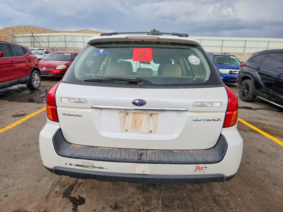 Продаж на аукціоні авто 2006 Subaru Legacy, vin: 4S4BP61C567332172, номер лоту: 62891266