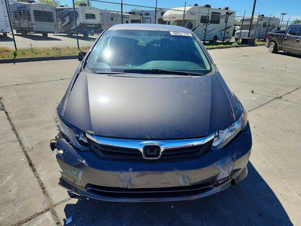 Aukcja sprzedaży 2012 Honda Civic, vin: 19XFB2F51CE093478, numer aukcji: 60037756