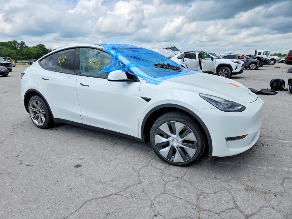 2022 Tesla Model Y მანქანა იყიდება აუქციონზე, vin: 7SAYGDEE0NF424476, აუქციონის ნომერი: 60527786