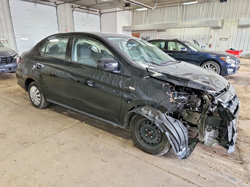2024 Mitsubishi Mirage მანქანა იყიდება აუქციონზე, vin: ML32FUFJ1RHF09243, აუქციონის ნომერი: 61803126