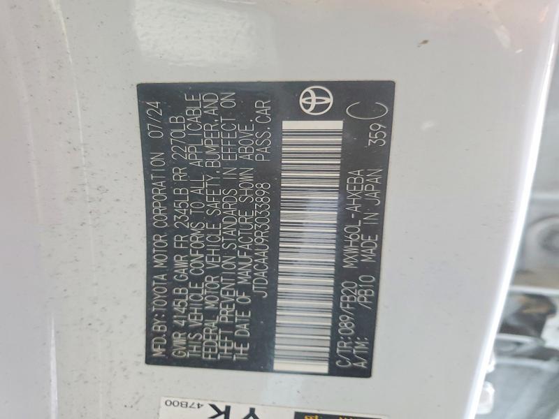 Aukcja sprzedaży 2024 Toyota Prius, vin: JTDACAAU9R3033898, numer aukcji: 60689496