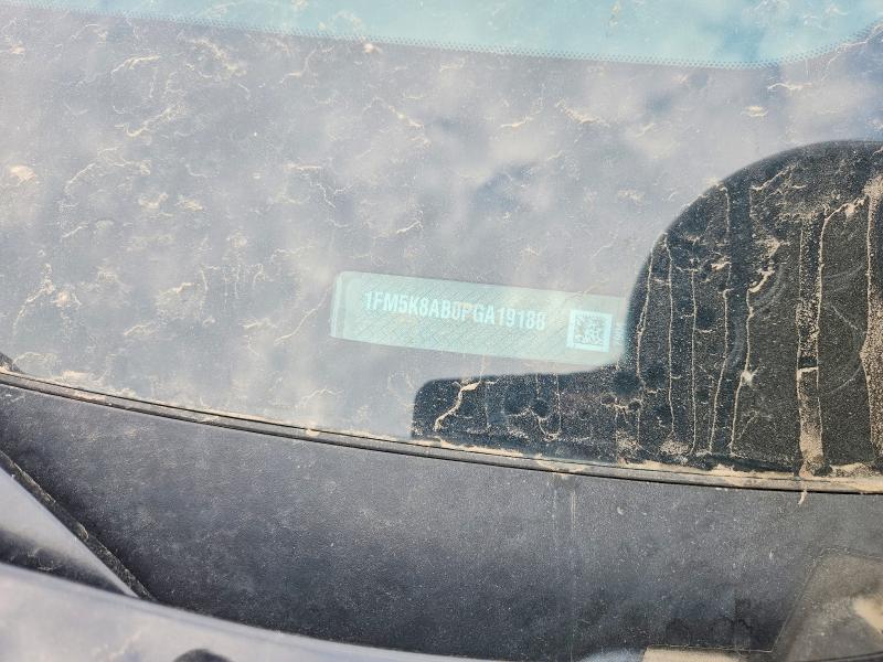 61531826 :رقم المزاد ، 1FM5K8AB0PGA19188 vin ، 2023 Ford Explorer مزاد بيع