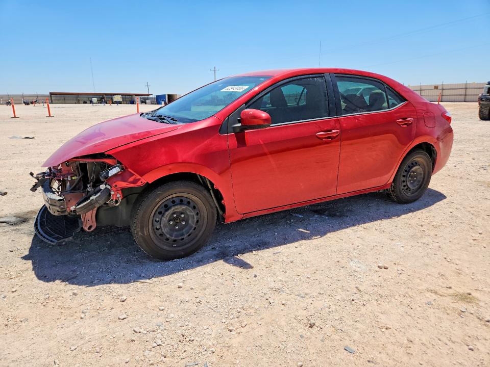62943406 :رقم المزاد ، 5YFBURHE5GP529560 vin ، 2016 Toyota Corolla مزاد بيع