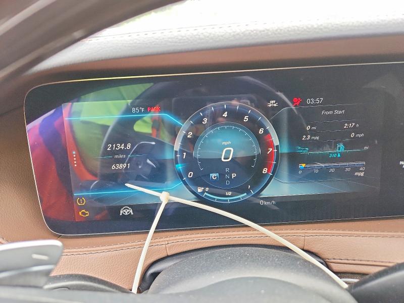 61207376 :رقم المزاد ، WDDUG8DB5KA480370 vin ، 2019 Mercedes-benz S مزاد بيع