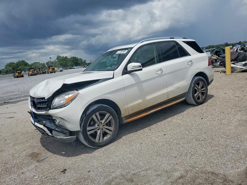 2015 Mercedes-benz Ml მანქანა იყიდება აუქციონზე, vin: 4JGDA5HB7FA511950, აუქციონის ნომერი: 61708366