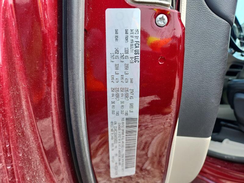 Aukcja sprzedaży 2019 Chrysler Pacifica, vin: 2C4RC1BG0KR505351, numer aukcji: 61295046