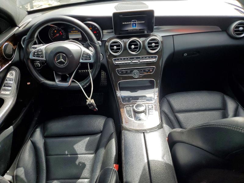 59299306 :رقم المزاد ، WDDWF4JB5JR409663 vin ، 2018 Mercedes-benz C مزاد بيع