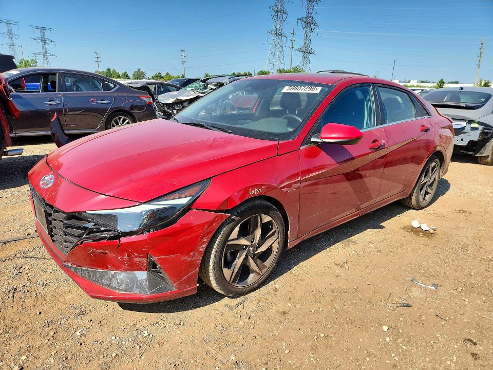Aukcja sprzedaży 2021 Hyundai Elantra, vin: KMHLN4AG0MU167633, numer aukcji: 59807296