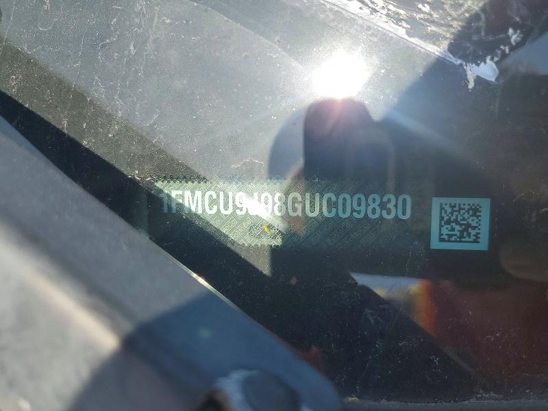 Aukcja sprzedaży 2016 Ford Escape, vin: 1FMCU9J98GUC09830, numer aukcji: 60941636