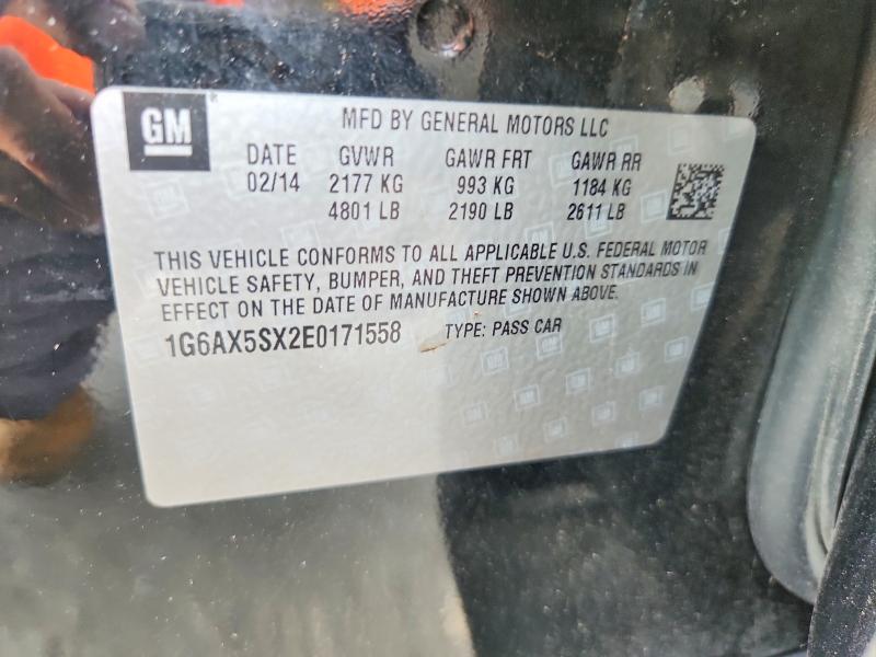 Продаж на аукціоні авто 2014 Cadillac Cts, vin: 1G6AX5SX2E0171558, номер лоту: 60679336