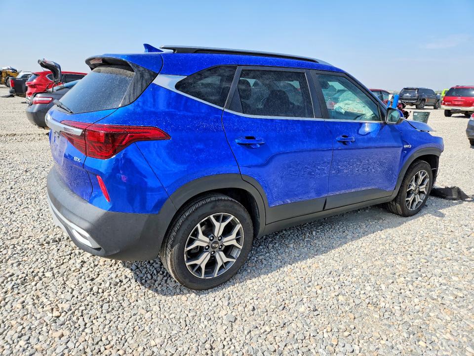 61996236 :رقم المزاد ، KNDERCAA2M7043188 vin ، 2021 Kia Seltos مزاد بيع