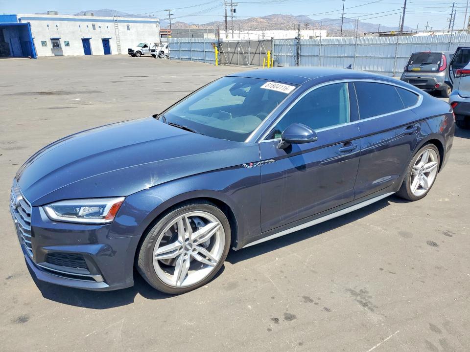 2018 Audi A5 მანქანა იყიდება აუქციონზე, vin: WAUENCF54JA005688, აუქციონის ნომერი: 61804116