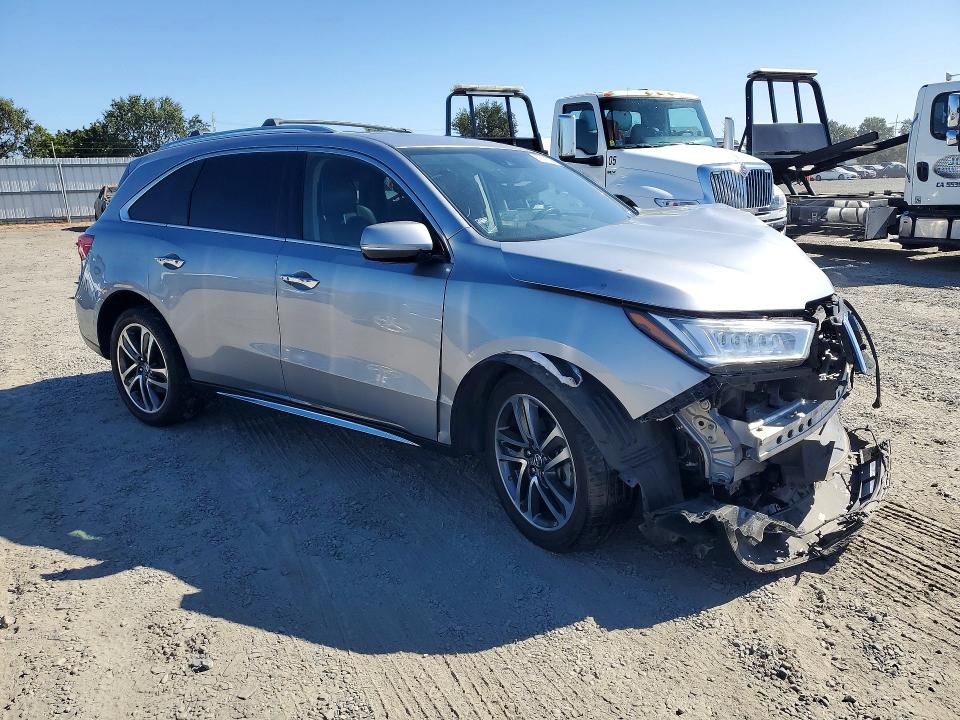 60279336 :رقم المزاد ، 5FRYD4H86HB013131 vin ، 2017 Acura Mdx مزاد بيع