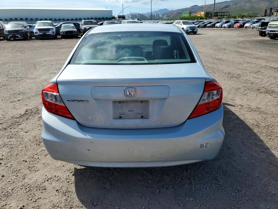 61172656 :رقم المزاد ، 2HGFB2F50CH559276 vin ، 2012 Honda Civic مزاد بيع