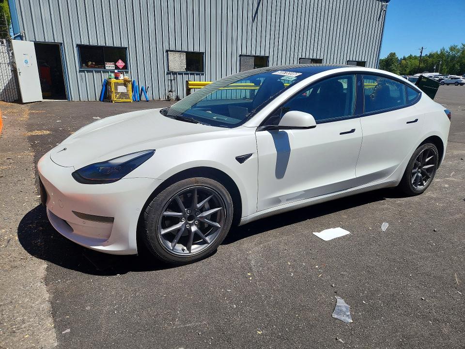 Продаж на аукціоні авто 2022 Tesla Model 3, vin: 5YJ3E1EA5NF285731, номер лоту: 60676596