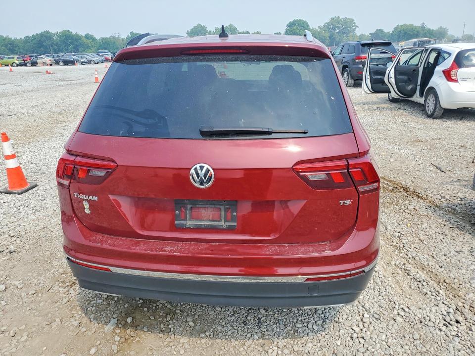 Aukcja sprzedaży 2018 Volkswagen Tiguan, vin: 3VV2B7AX2JM160534, numer aukcji: 61676526