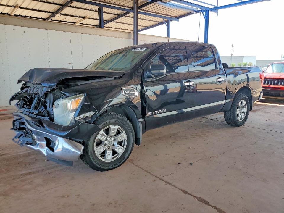 2017 Nissan Titan მანქანა იყიდება აუქციონზე, vin: 1N6AA1EJ1HN563773, აუქციონის ნომერი: 61789996