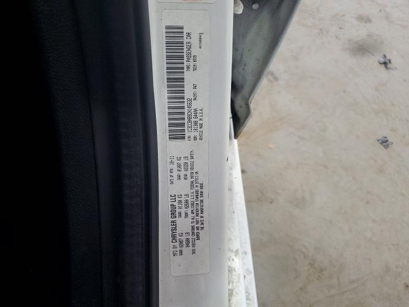 2012 Chrysler 200 მანქანა იყიდება აუქციონზე, vin: 1C3CCBAB9CN145632, აუქციონის ნომერი: 62103456