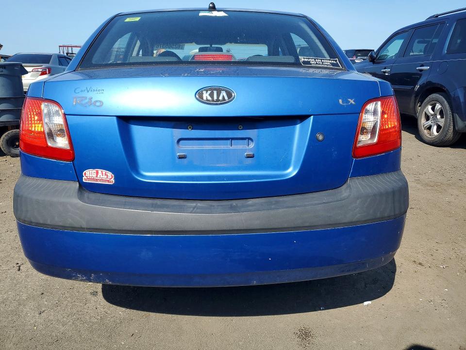 Aukcja sprzedaży 2006 Kia Rio, vin: KNADE123X66178646, numer aukcji: 62565376