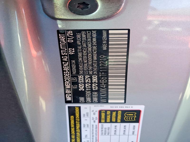 Продажа на аукционе авто 2026 Mercedes-benz Cle, vin: W1KMK4HB6TF112219, номер лота: 60950966