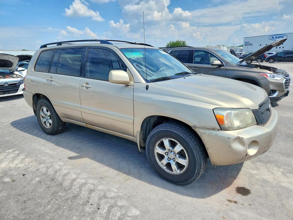 2004 Toyota Highlander მანქანა იყიდება აუქციონზე, vin: JTEEP21A640047555, აუქციონის ნომერი: 61166226