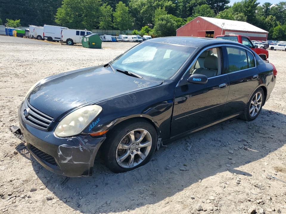 61920706 :رقم المزاد ، JNKCV51F86M607116 vin ، 2006 Infiniti G35 مزاد بيع