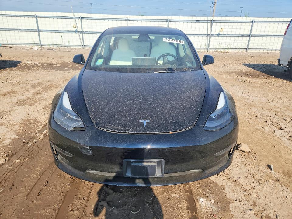 59687956 :رقم المزاد ، 5YJ3E1EAXPF685951 vin ، 2023 Tesla Model 3 مزاد بيع