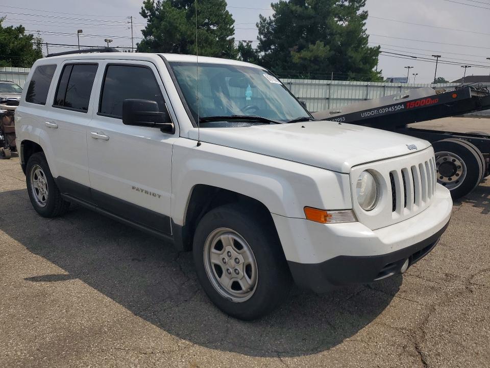 Aukcja sprzedaży 2016 Jeep Patriot, vin: 1C4NJPBA7GD753593, numer aukcji: 61716076