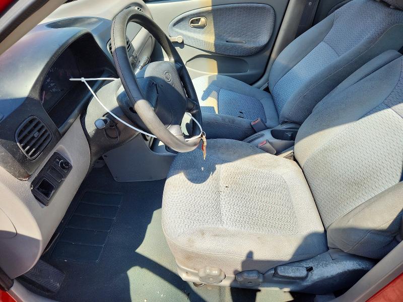 59845396 :رقم المزاد ، KNADC123926094298 vin ، 2002 Kia Rio مزاد بيع