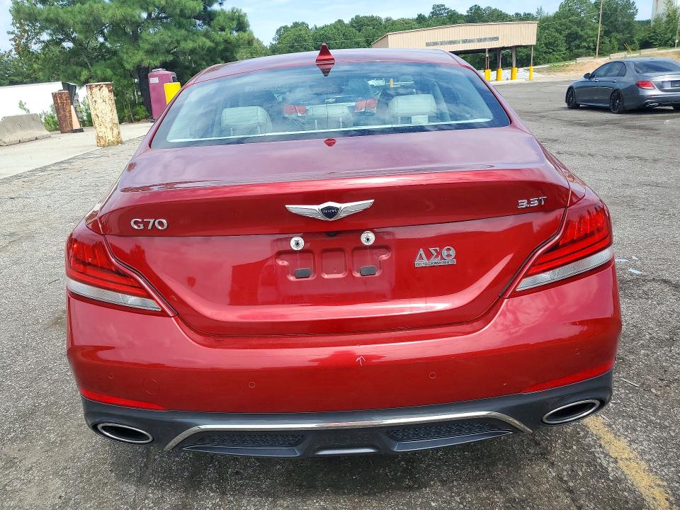 2019 Genesis G70 მანქანა იყიდება აუქციონზე, vin: KMTG74LEXKU017524, აუქციონის ნომერი: 62068486