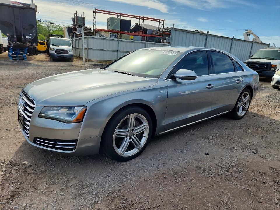 2013 Audi A8 მანქანა იყიდება აუქციონზე, vin: WAUAGAFD4DN000850, აუქციონის ნომერი: 61017156