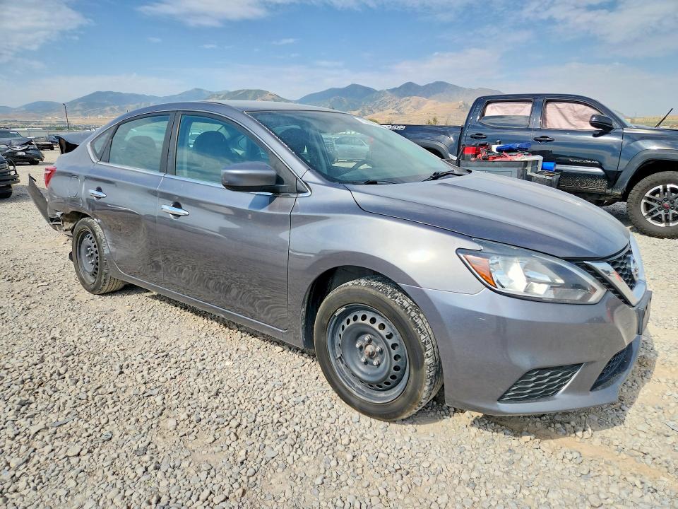 60866166 :رقم المزاد ، 3N1AB7AP2KY377203 vin ، 2019 Nissan Sentra مزاد بيع