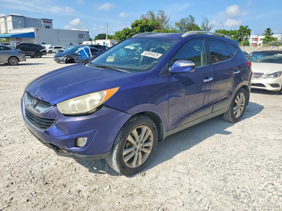 2013 Hyundai Tucson მანქანა იყიდება აუქციონზე, vin: KM8JU3AC1DU548991, აუქციონის ნომერი: 62694626