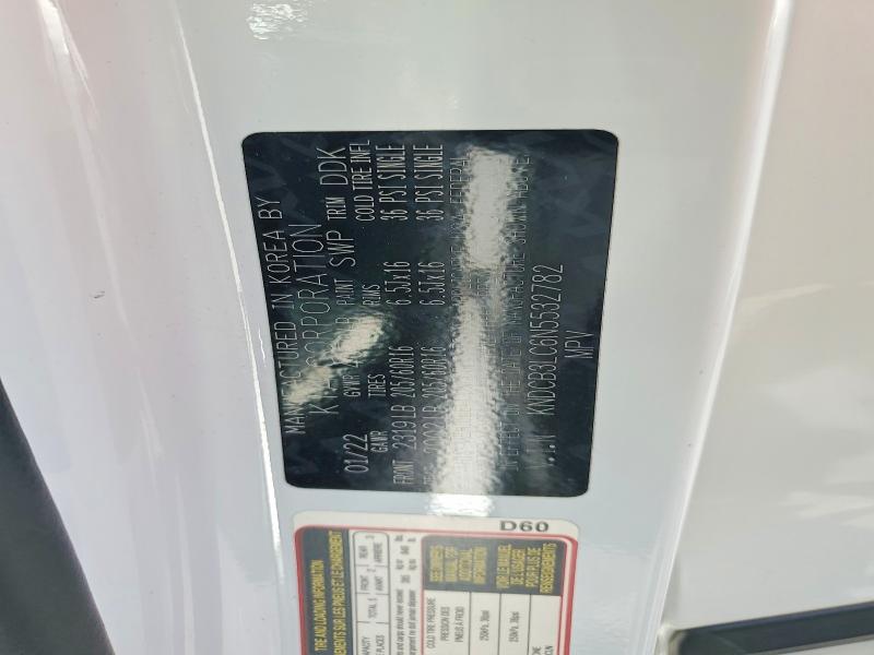 62724256 :رقم المزاد ، KNDCB3LC6N5532782 vin ، 2022 Kia Niro مزاد بيع