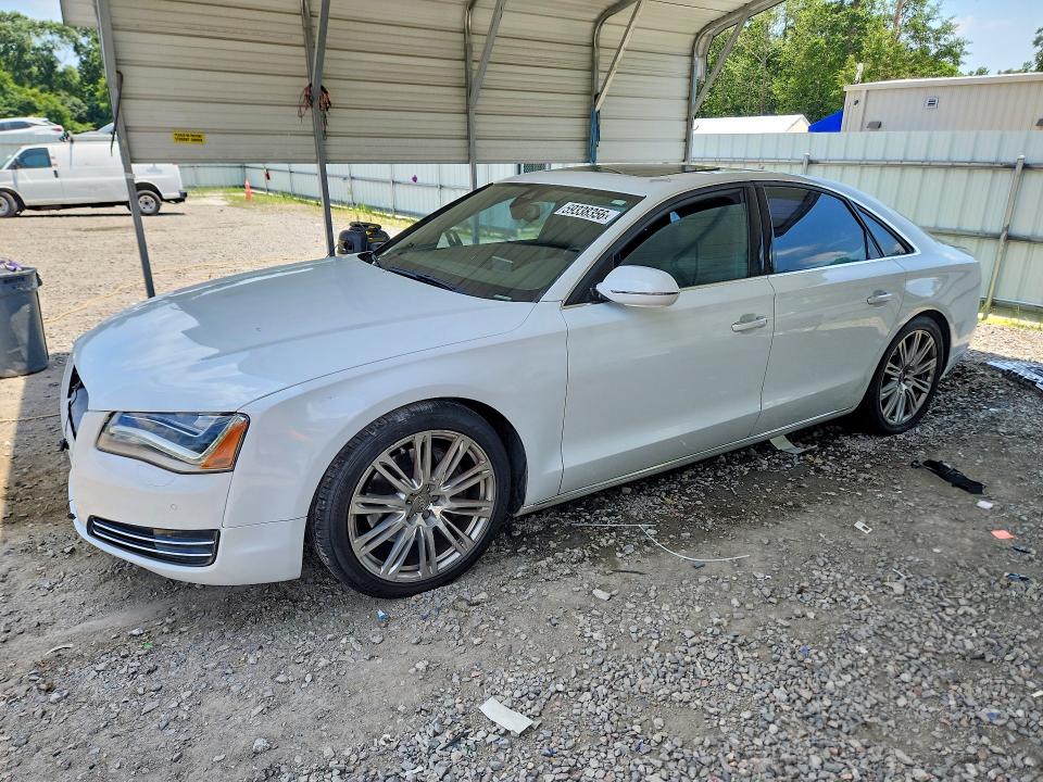 2013 Audi A8 მანქანა იყიდება აუქციონზე, vin: WAUAGAFD9DN017112, აუქციონის ნომერი: 59338356